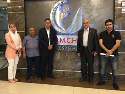 مذاکره با مسئولین بیمارستان های شهرهای اربیل و سلیمانیه