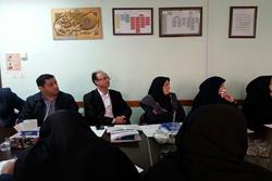 جلسه هم اندیشی مدیرعامل بانک خون با پزشکان و متخصصان در اردبیل 