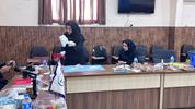 جلسه بازآموزی و ارتقا آموزشی کارشناسان خونگیر استان سمنان