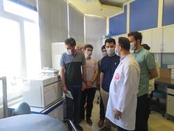 بازدید دانشجویان دانشگاه علوم پزشکی همدان از بانک خون بندناف رویان