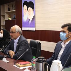 نشست مدیرعامل شرکت فناوری بن یاخته های رویان با پزشکان و ماماها در بوشهر 