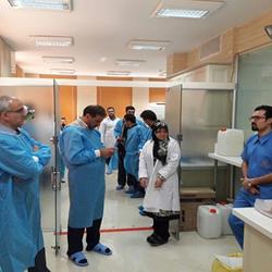 بازدید مدیرعامل از بیمارستان قدس استان مرکزی