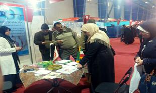 حضور بانک خون بندناف رویان در نمایشگاه جمهوری اسلامی ایران در بغداد